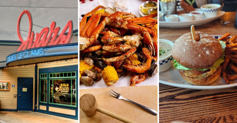 You’ll Drive Across Washington For The Dungeness Crab Cakes These 12 Coastal Seafood Shacks Serve