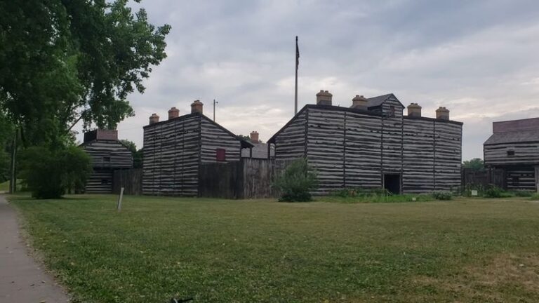This Reconstructed Frontier Fort In Indiana Brings 1800s Military History To Life On Foot