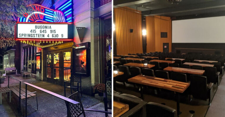 This 1926 Single-Screen Theater In Ohio Still Screens Films While You Sip A Local Beer