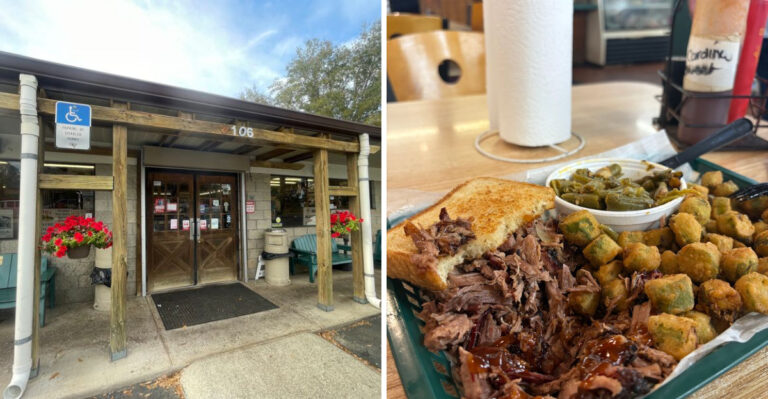 This Unassuming Florida Gas Station Is Secretly Home To Some Of The Best Barbecue In The State