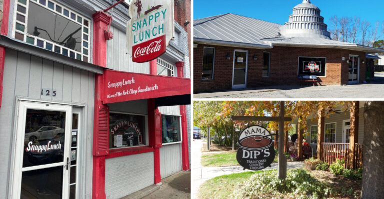 These 8 Small-Town North Carolina Diners Have Been Winning Over Locals For Generations