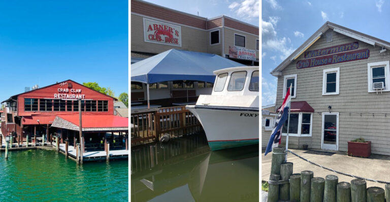 Along Maryland’s Waterfronts, 8 Small-Town Crab Shacks Have Kept Locals Coming Back For Decades