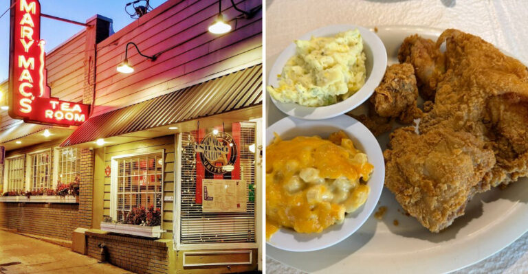 This Old-School Georgia Meat-And-Three Piles Your Plate With Fried Chicken And Collards Under $12