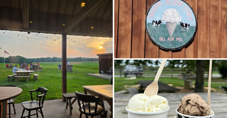 This Old-School Maryland Ice Cream Parlor Has Been Scooping The Same Way For Generations