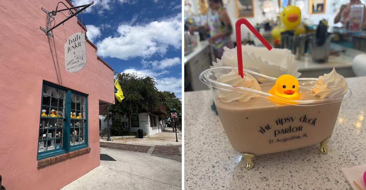 This Quirky Florida Ice Cream Shop Comes With A Surprise Rubber Duck