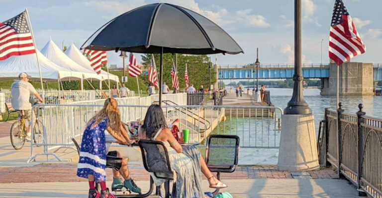 This Scenic Michigan Downtown Lines a Walkable Historic Main Street With Quaint Shops and Riverside Views for One Easy Day