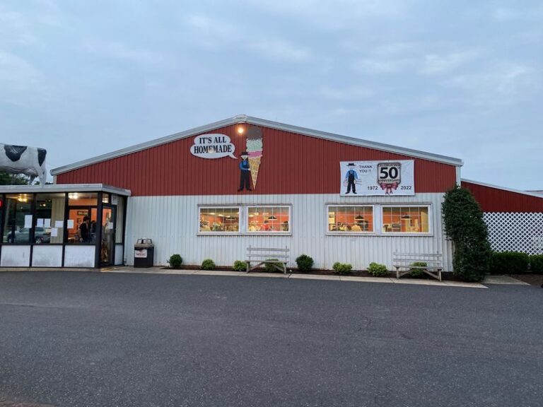 This Old-School Pennsylvania Creamery Still Serves Milkshakes From Cows Grazing Right Out Back