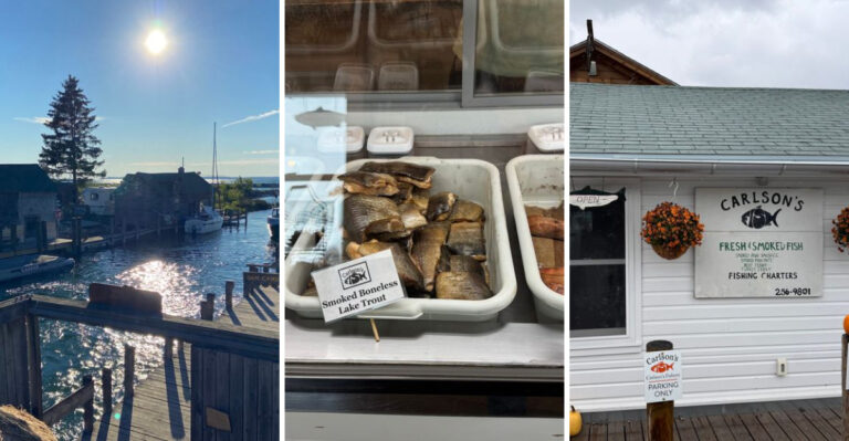 People Drive From All Over Michigan For The Smoked Whitefish At This Old Lake Michigan Fish Shanty