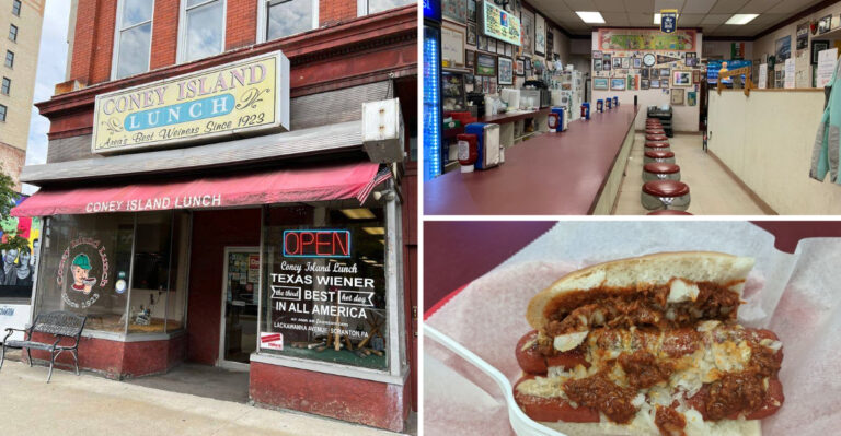 Breakfast At This Tiny Pennsylvania Coal-Country Diner Fills The Counter Before Sunrise