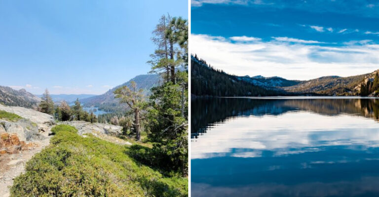 This Scenic California Hike Leads You Along One Of The Most Crystal-Clear Blue Lakes You’ll Ever See