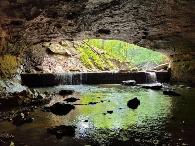 This Underrated Missouri State Park Hides A Massive Sandstone Arch You Can Walk Right Under