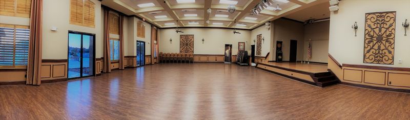 A Ballroom Ready for the Big Party A Ballroom Ready for the Big Party