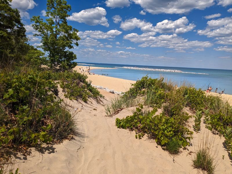 A Beach Hiding in Plain Sight