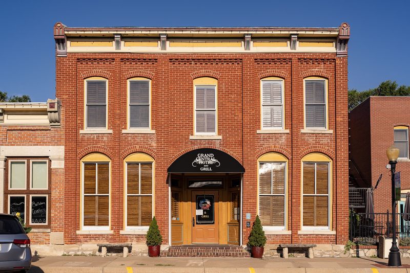 A Brick Landmark Anchoring Cottonwood Falls