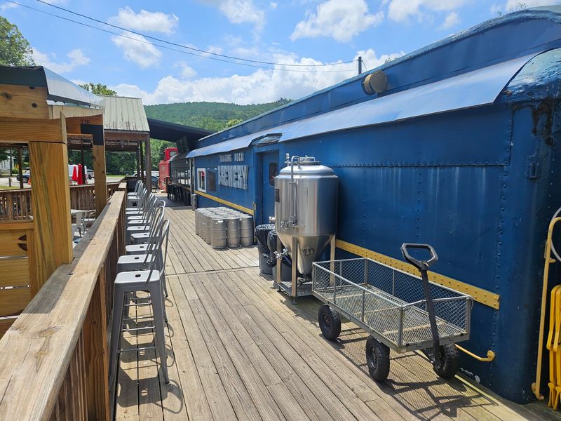 A Century-Old Train Reborn as a Dining Spot