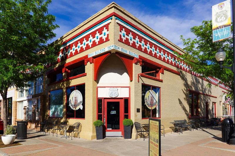 A Corner Cafe Built Inside an Old Bank
