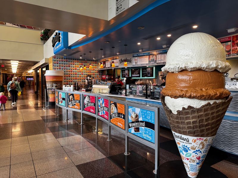 A Custard Stand Tucked Inside Crown Center A Custard Stand Tucked Inside Crown Center