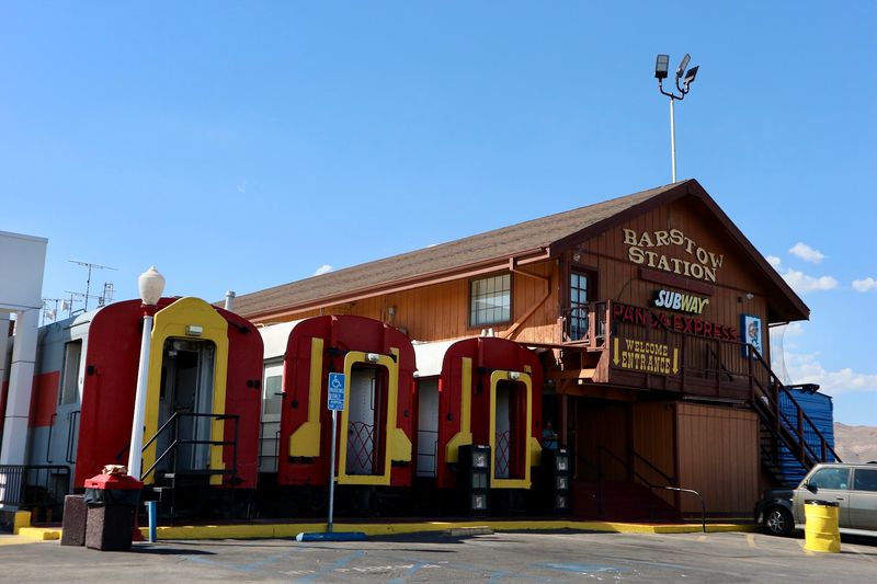 A Desert Crossroads With A Famous Address A Desert Crossroads With A Famous Address
