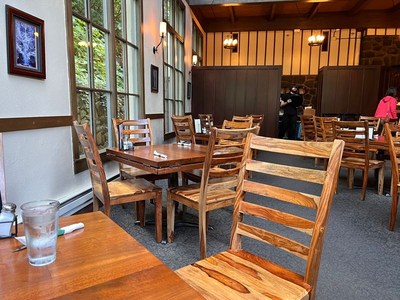 A Dining Room at the Foot of Oregon's Tallest Falls