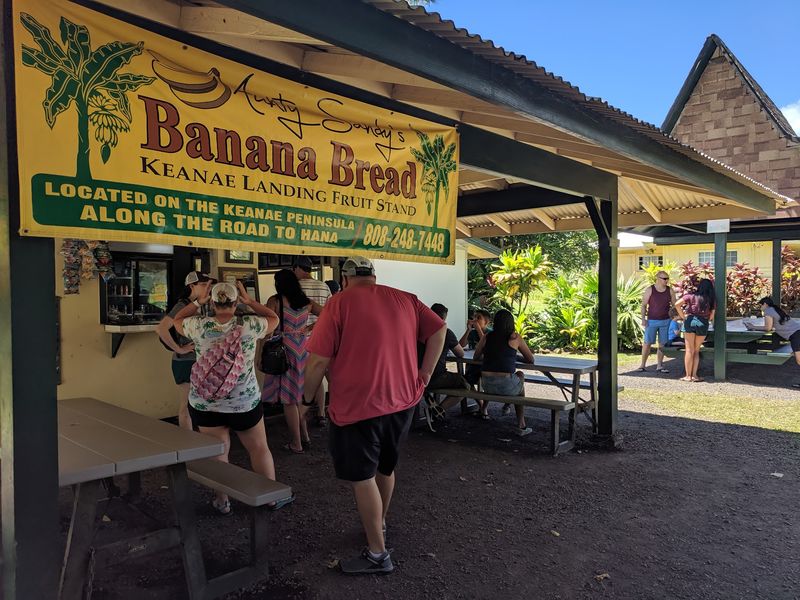 A Family Stand Tucked On The Keanae Peninsula