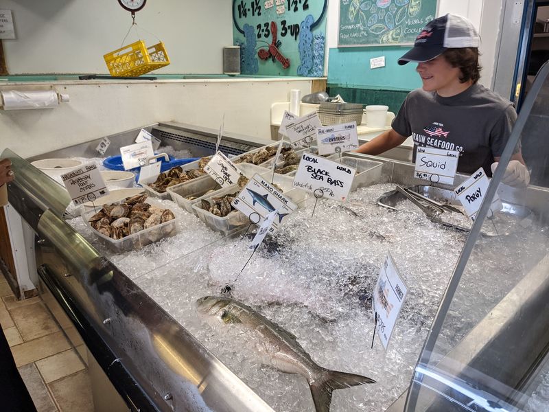 A Fish Market With a Kitchen Attached
