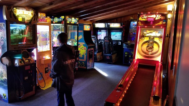 A Game Room That Keeps Kids Happy