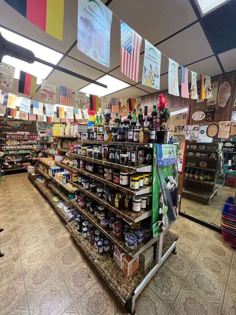 A German Grocery Aisle in Central Indiana