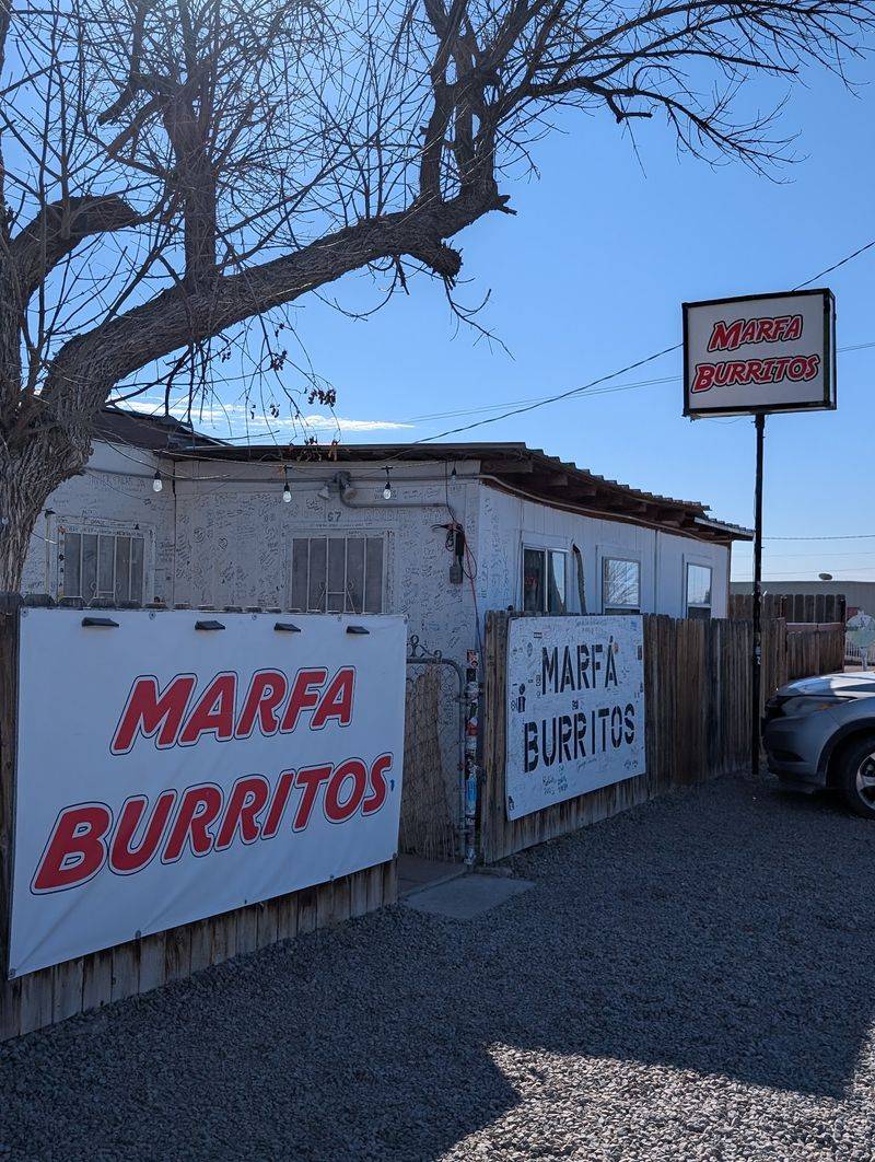 A Highway Landmark on the Edge of Marfa