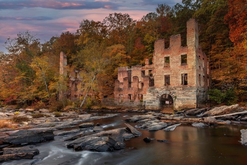 A Historic Ruin Hidden Inside Sweetwater Creek State Park A Historic Ruin Hidden Inside Sweetwater Creek State Park