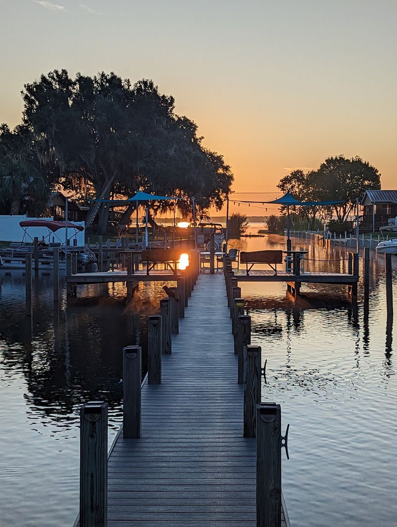 A Little Harbor on Lake Rosalie