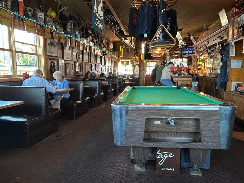 A Local Hangout With A Bar And Pool Table A Local Hangout With A Bar And Pool Table