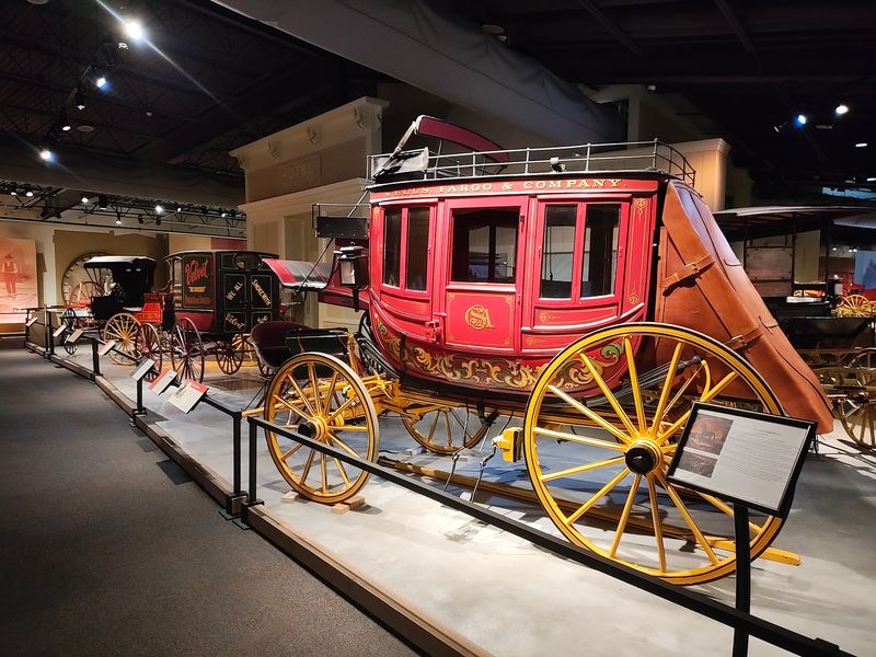 A Museum Full of Restored Carriages