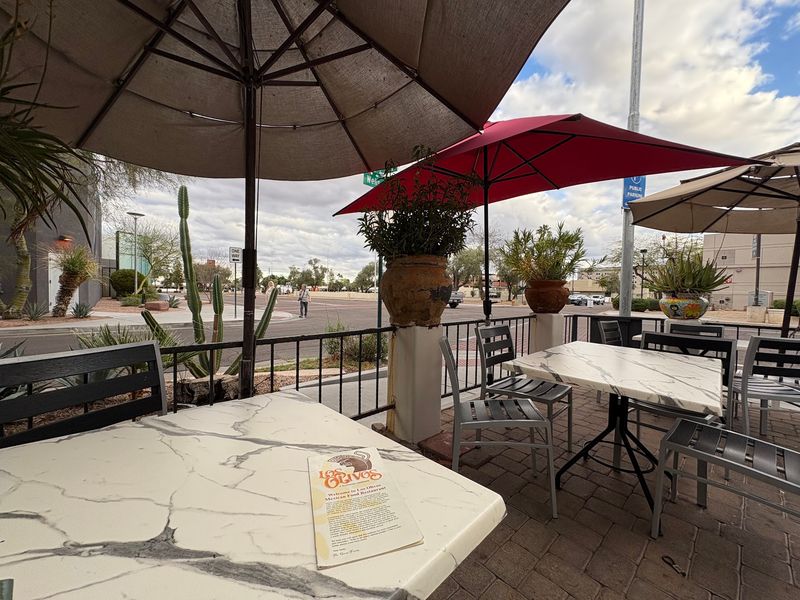 A Patio And A Cantina Vibe
