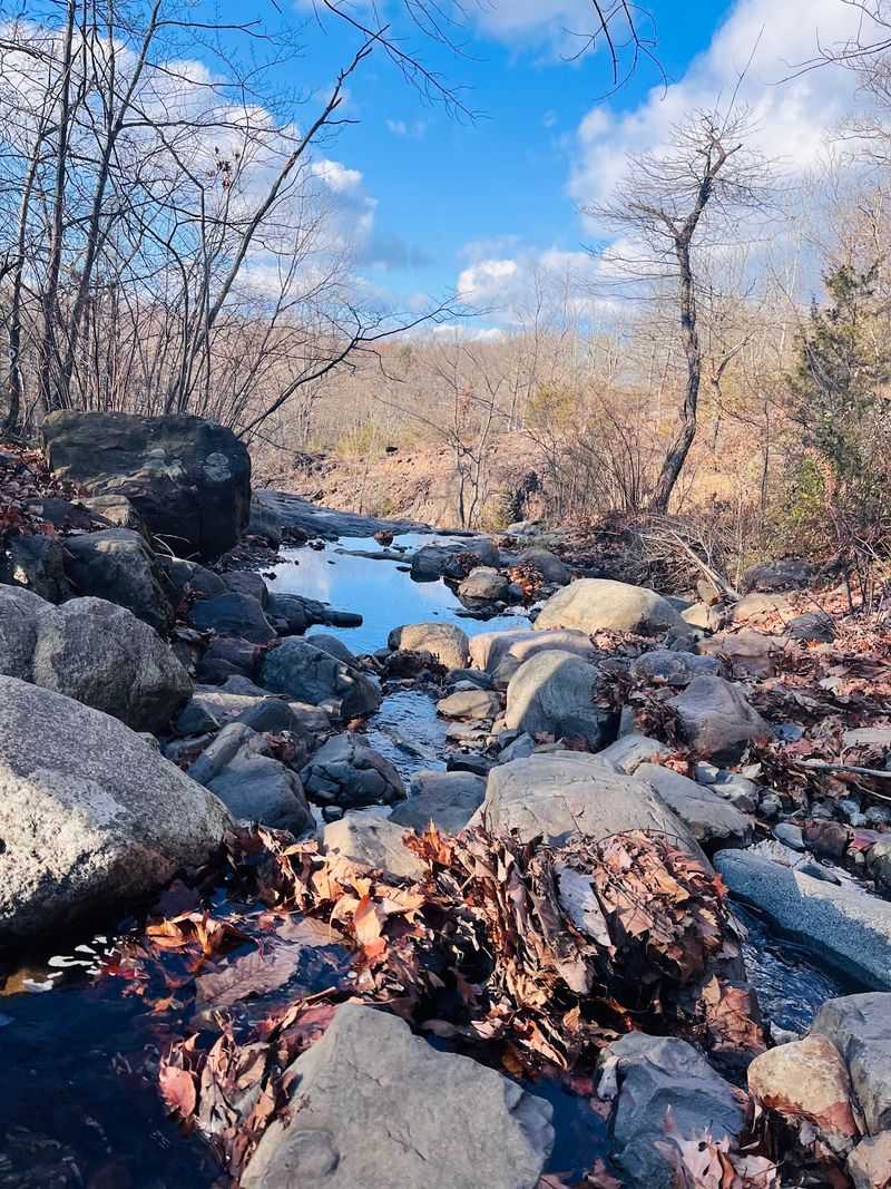 A Playground of Rocks and Creek Beds for Kids