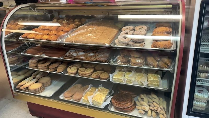 A Rack Full of Pan Dulce
