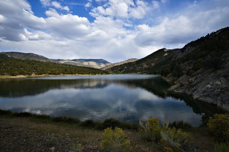 A Reservoir Tucked Off Highway 93