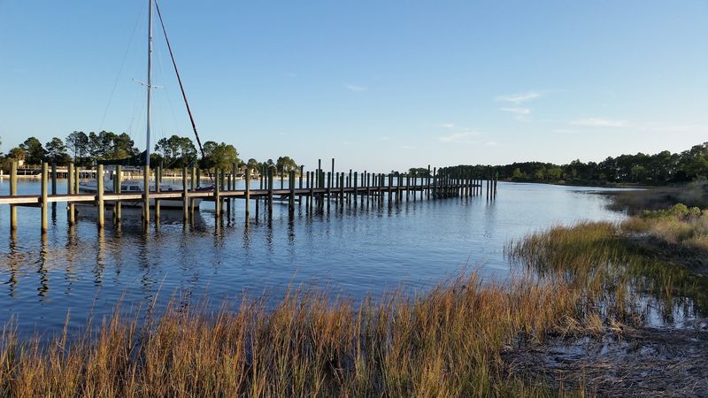 A River Town At The Edge Of The Gulf A River Town At The Edge Of The Gulf