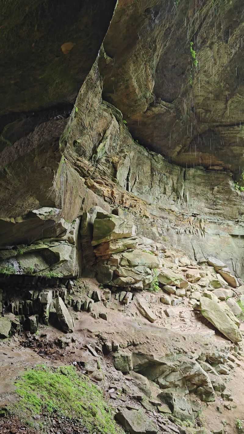 A Rock Shelter Shaped Over Countless Years A Rock Shelter Shaped Over Countless Years