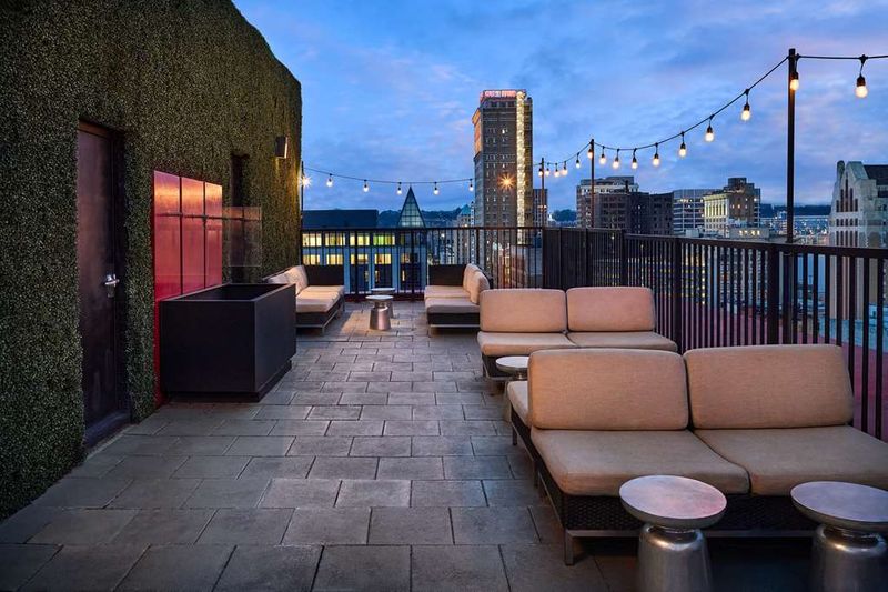 A Rooftop Lounge With The City At Your Feet