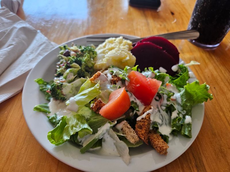 A Salad Bar With Fresh Touches