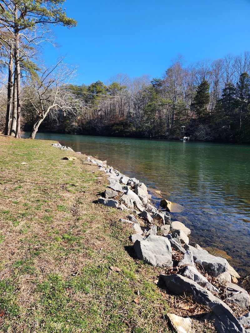 A Sandy Beach Above the Dam