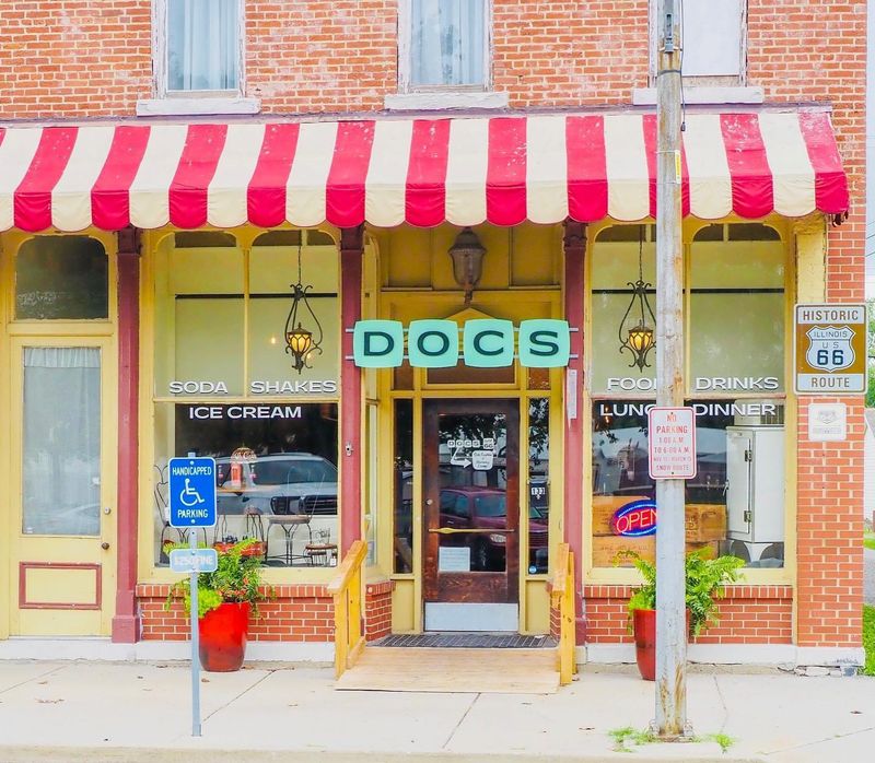 A Soda Fountain Right Off The Mother Road