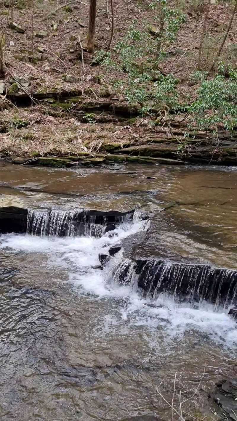 A String Of Small Waterfalls