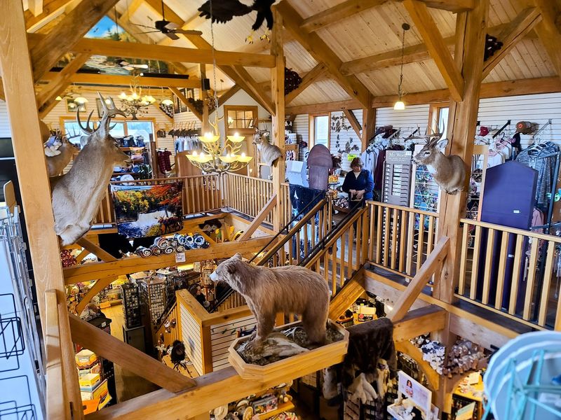 A Two-Story Souvenir Stop Next Door