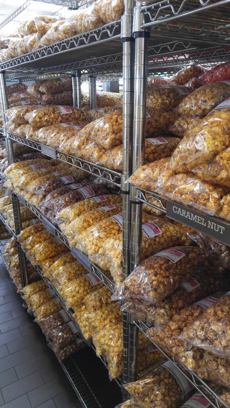 A Wall Of Popcorn Flavors