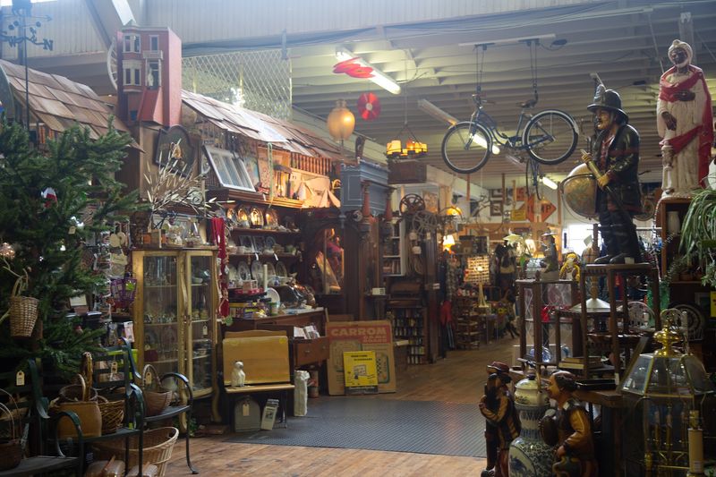 A Warehouse Reborn As A Vintage Playground