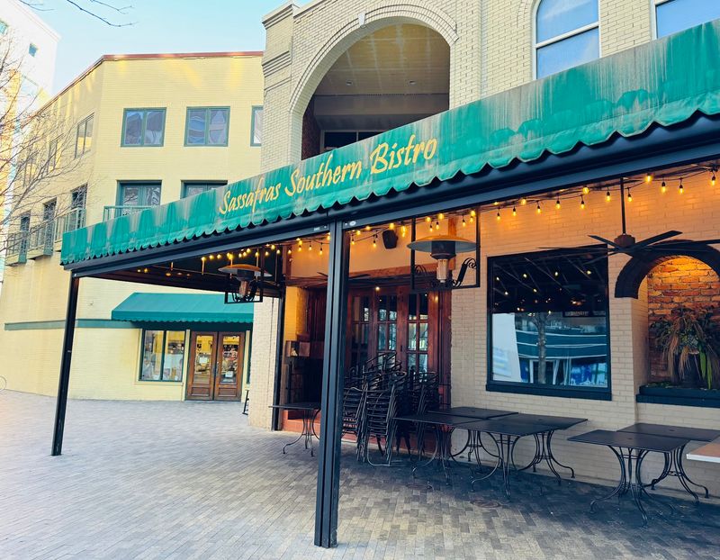 A Warm Patio And Charming Atmosphere