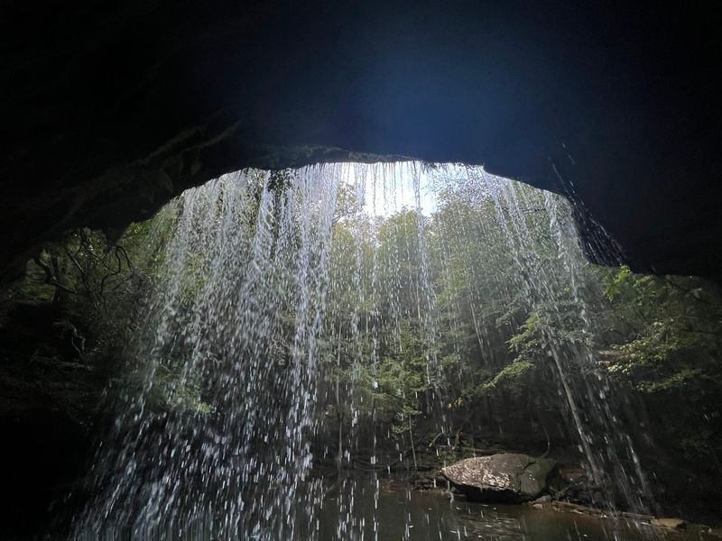 A Waterfall You Can Walk Behind