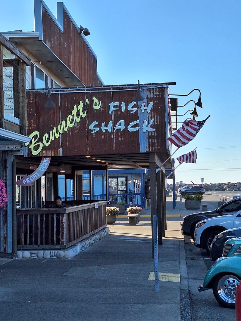 A Weathered Shack By The Marina