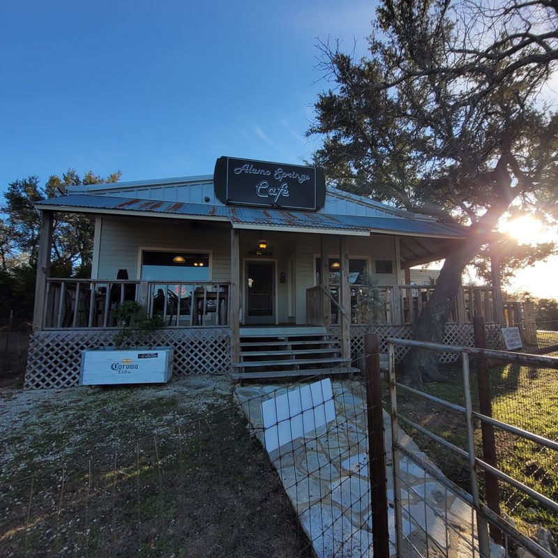 Alamo Springs Café, Fredericksburg, TX
